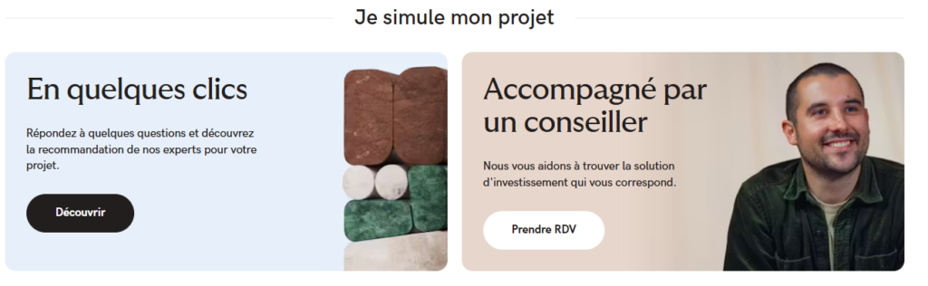 Simulation projet d'investissement Yomoni