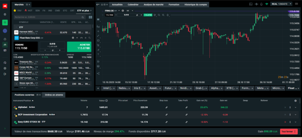 Plateforme XTB xstation